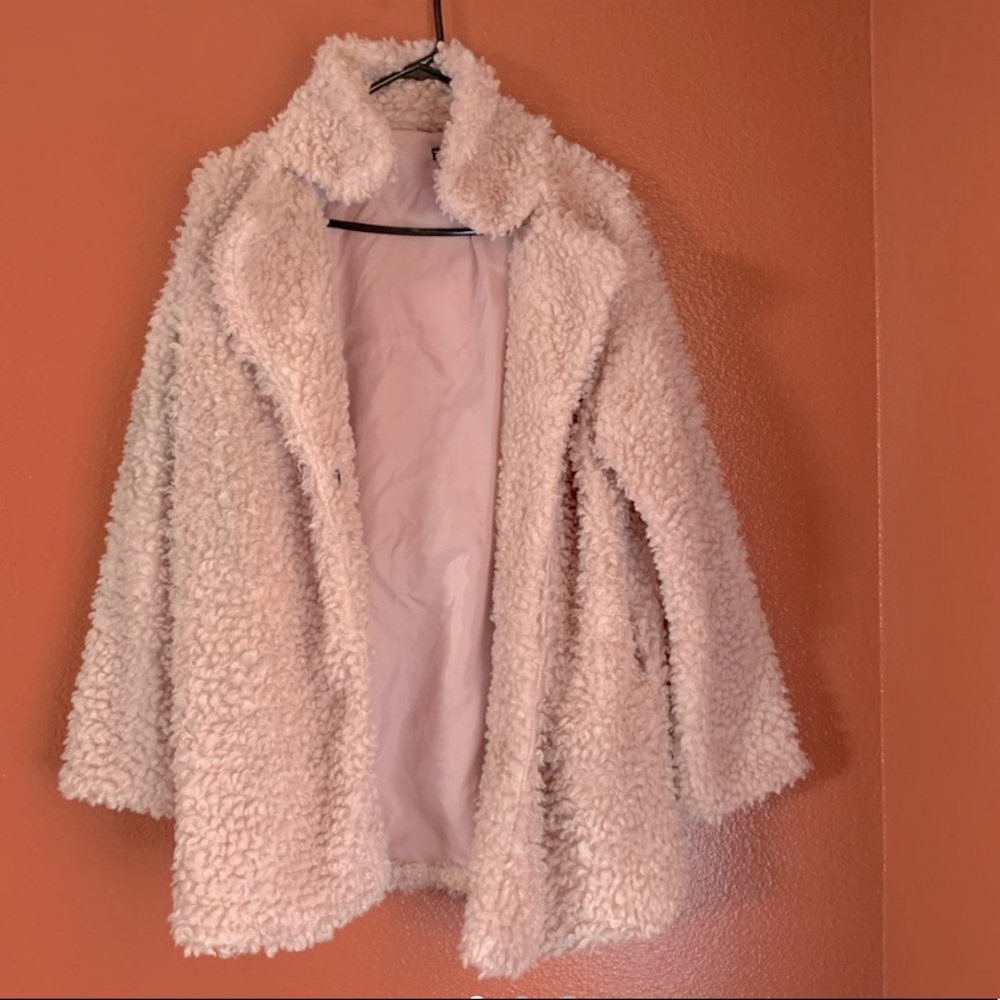baby pink coat/blazer
